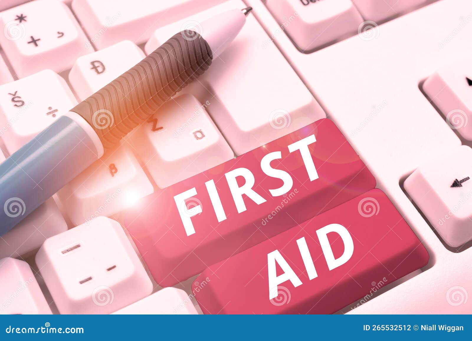 Text Caption Presenting First Aid. Word Written on Practise of Healing