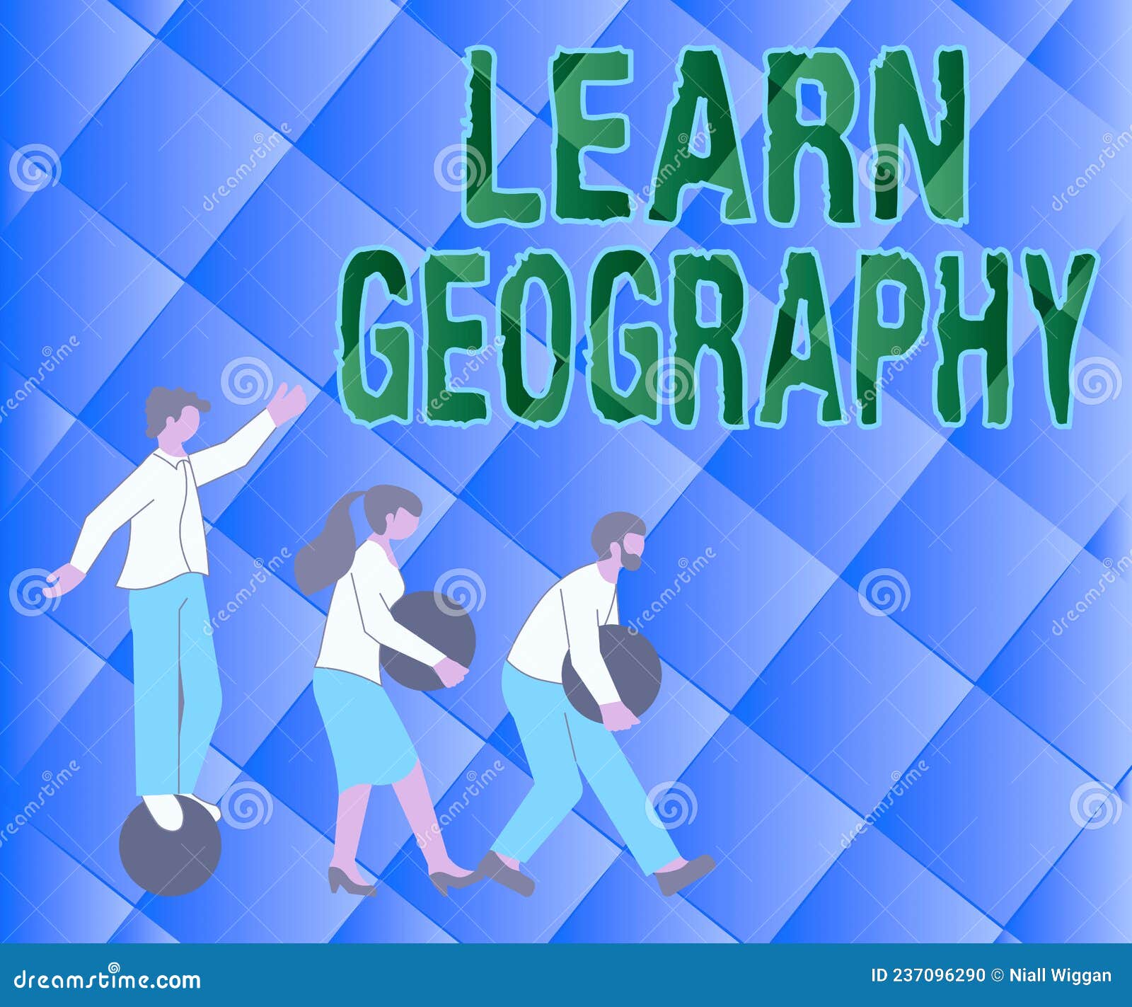 Text Caption Presenting Learn Geography. Word Written on Study of