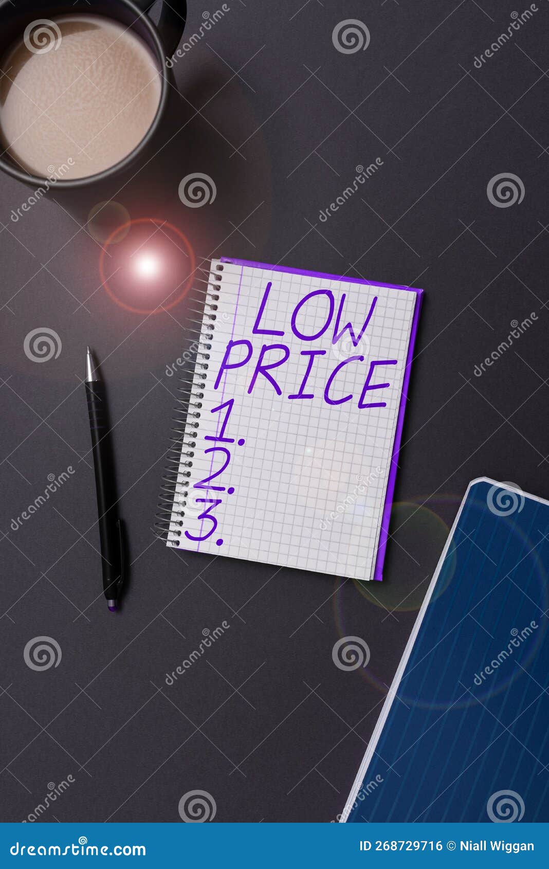 Text Caption Presenting Low Price. Word for Price are the Lowest in