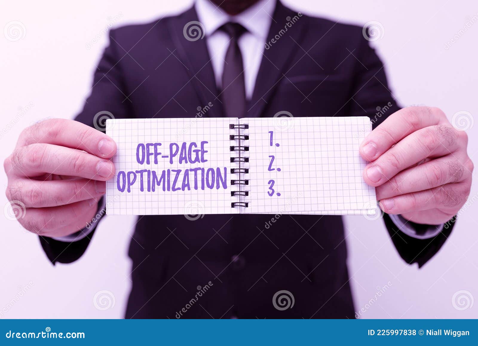 text caption presenting off page optimization. concept meaning set of techniques to increase your website s is ranking
