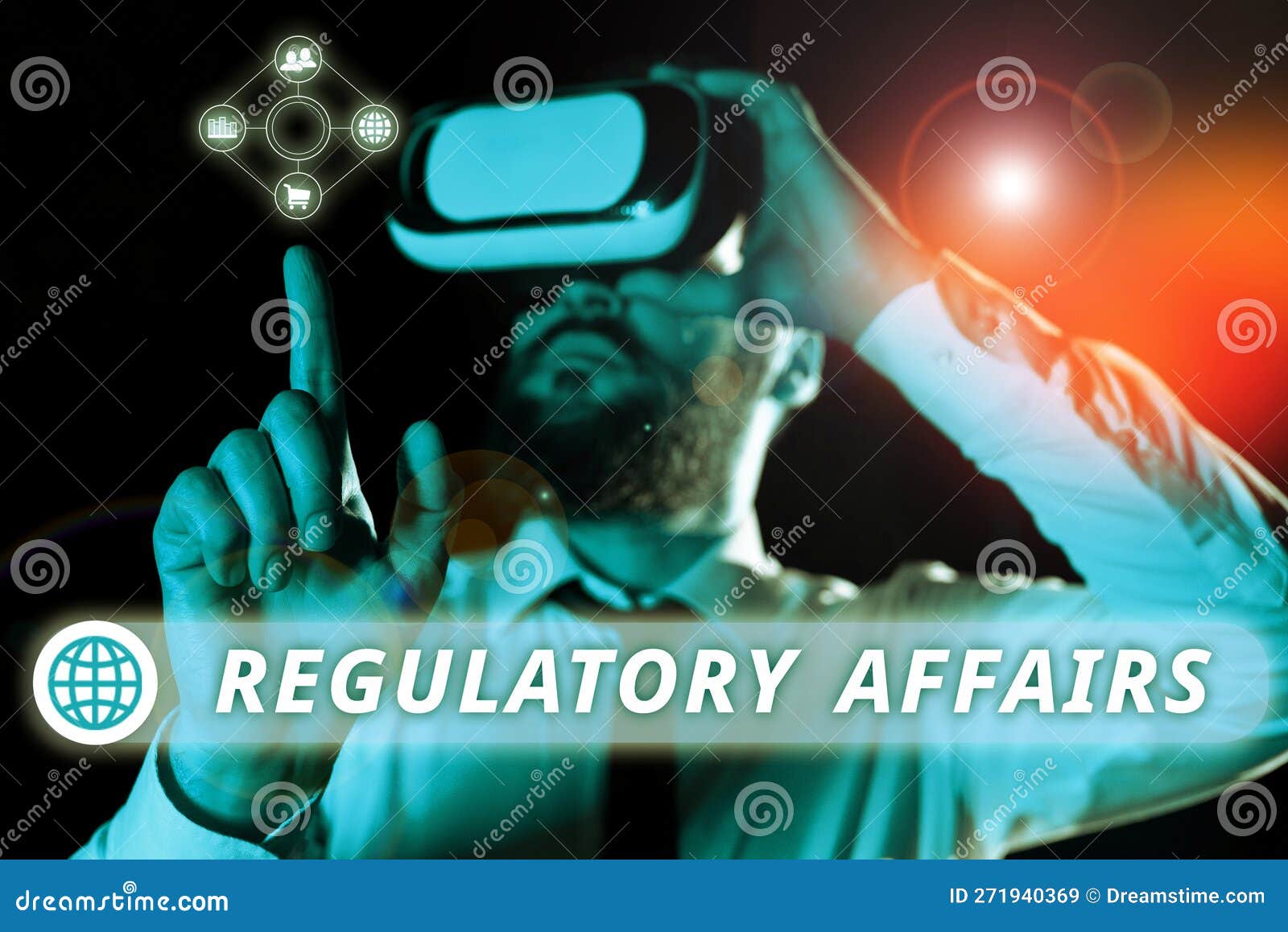 Text Caption Presenting Regulatory Affairs. Concept Meaning the Desire