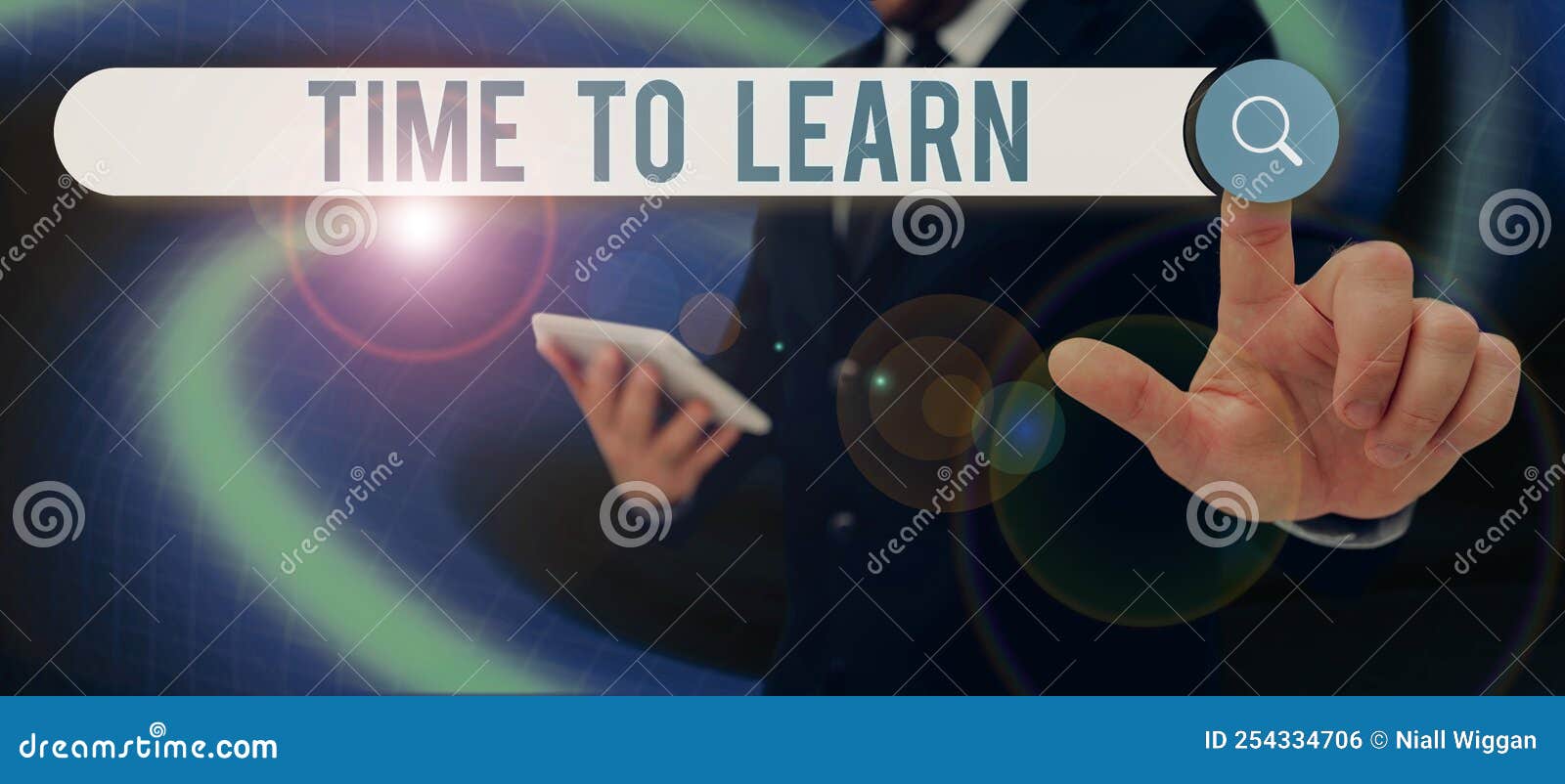 text caption presenting time to learn. word for obtain new knowledge or skill educational or career growth woman talking