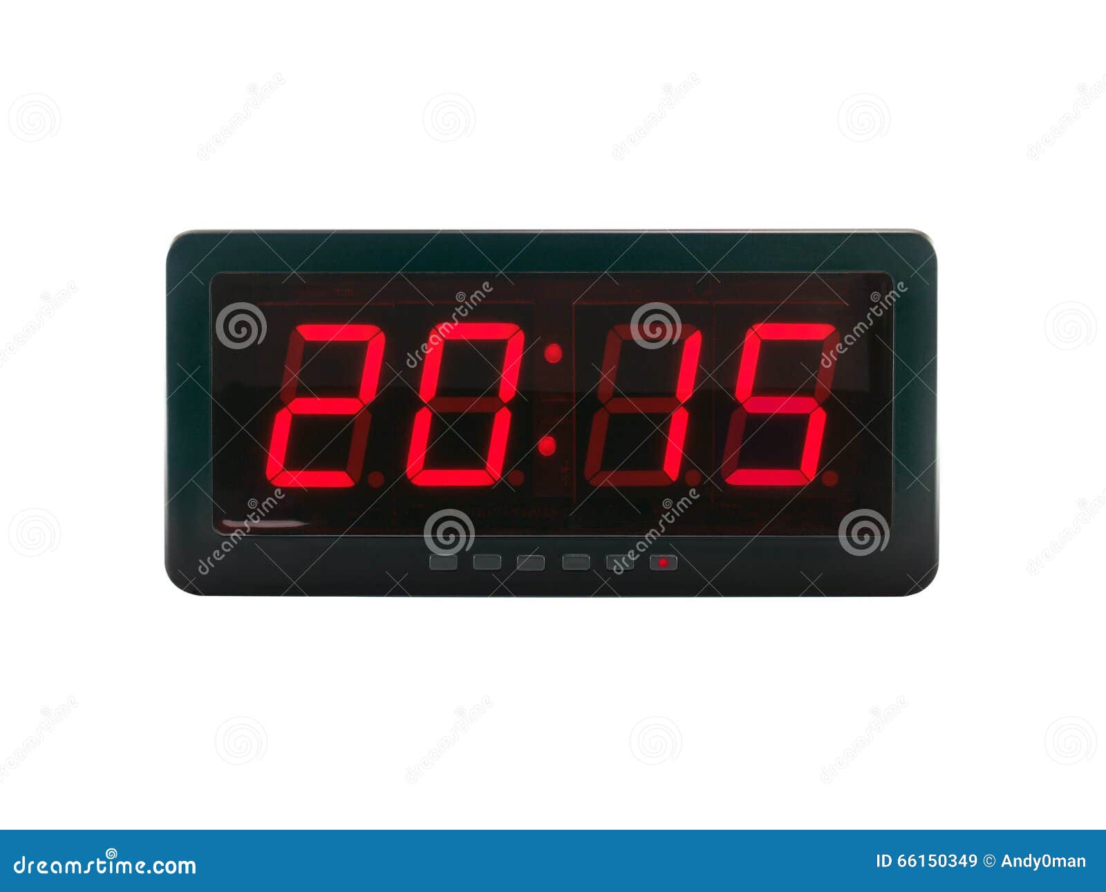 Digital Clock Royalty-Free Stock Photo | CartoonDealer.com #4577673