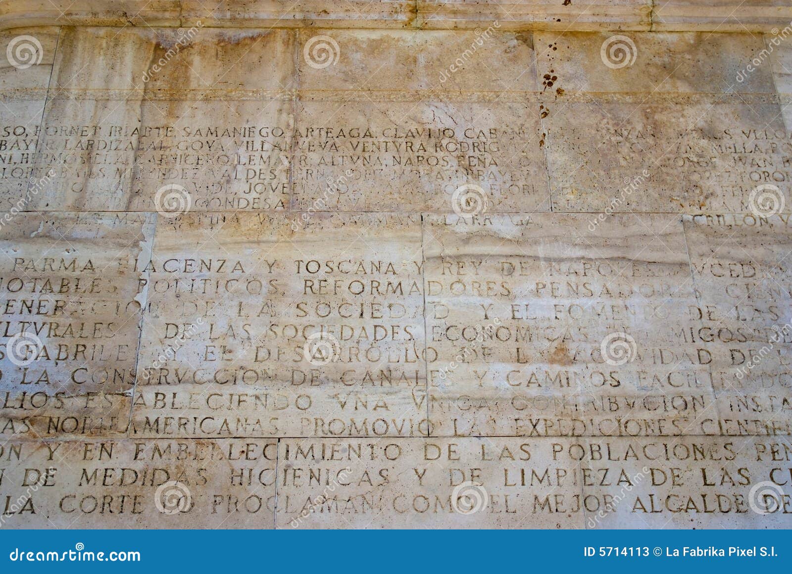 Text engraved monument stock image. Image of engraving 5714113