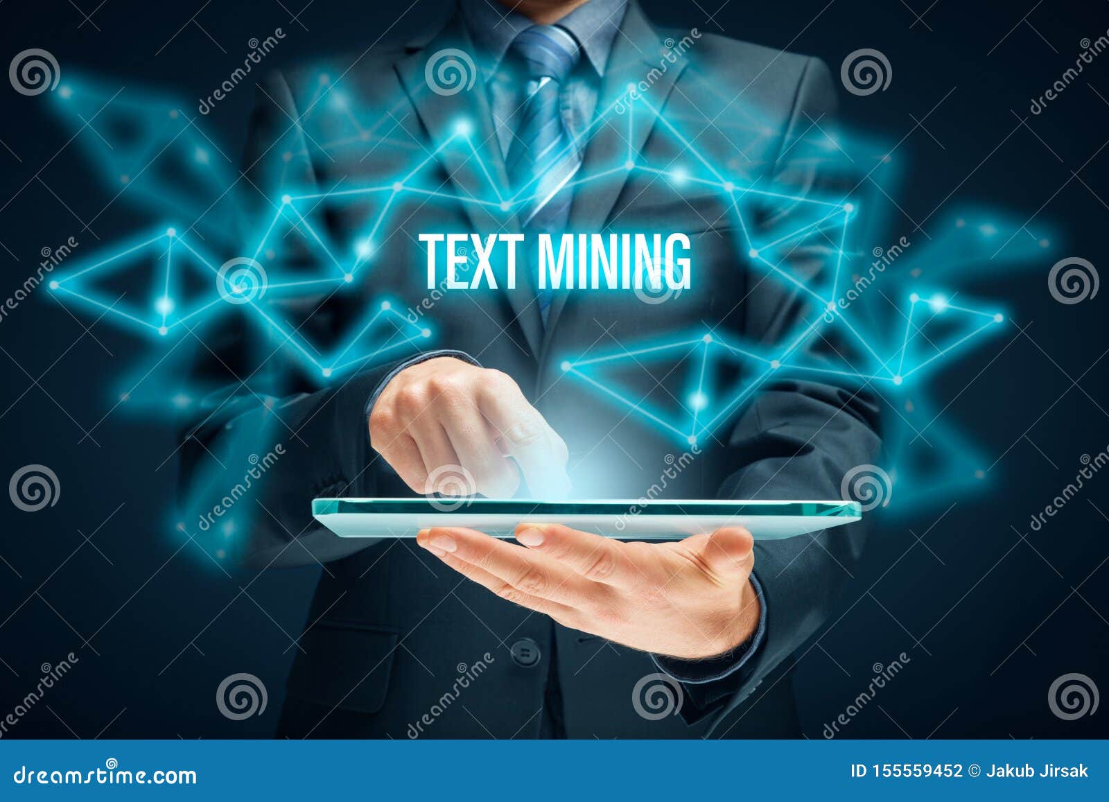 text mining and analysis concept