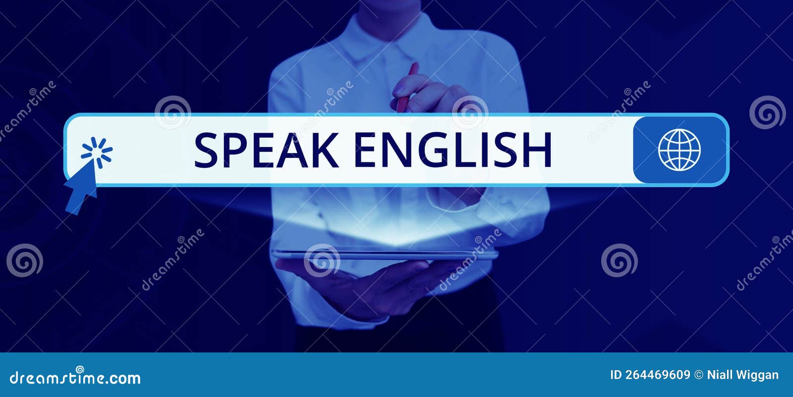 text showing inspiration speak english. business approach study another foreign language online verbal courses
