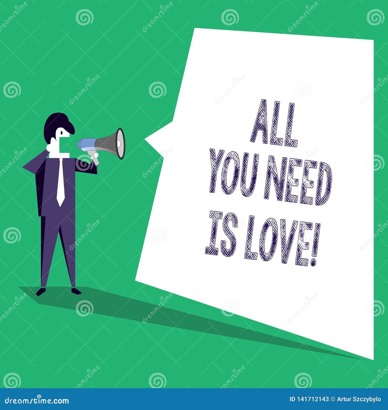 text sign showing all you need is love. conceptual photo deep affection needs appreciation roanalysisce