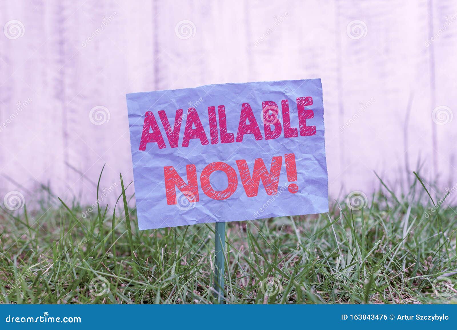 text sign showing available now. conceptual photo you can find it obtain or operable at this current moment plain empty