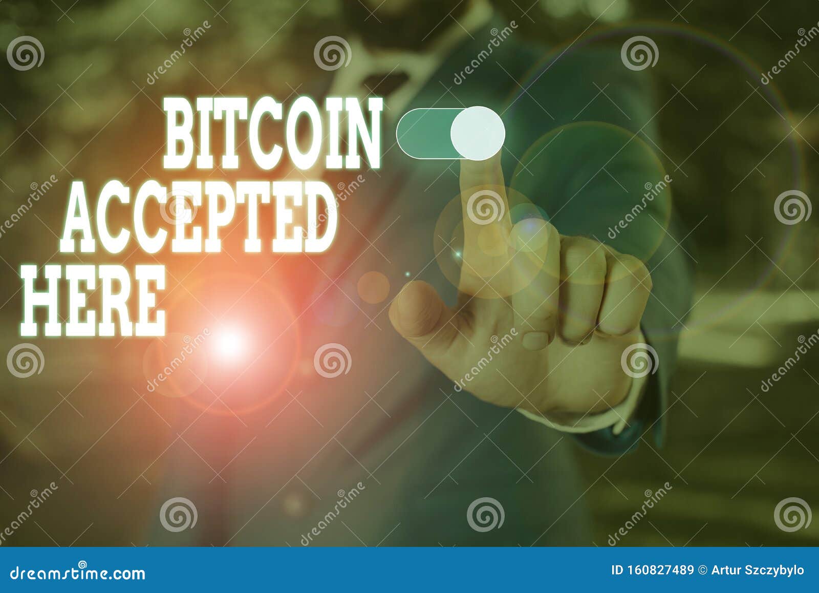 cryptocurrencies accepted here sign