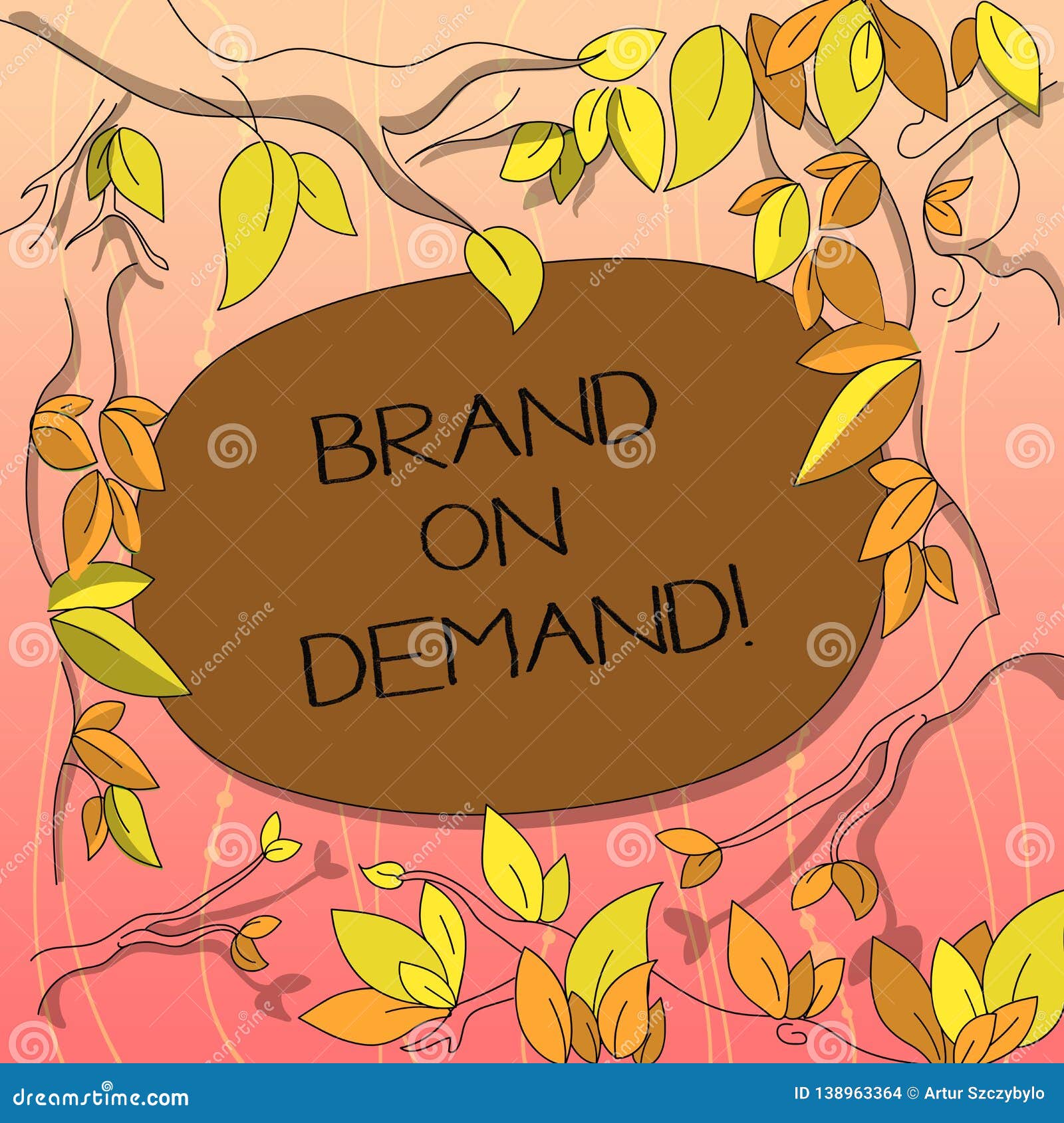 text sign showing brand on deanalysisd. conceptual photo intelligence needed smart thinking support assistance tree