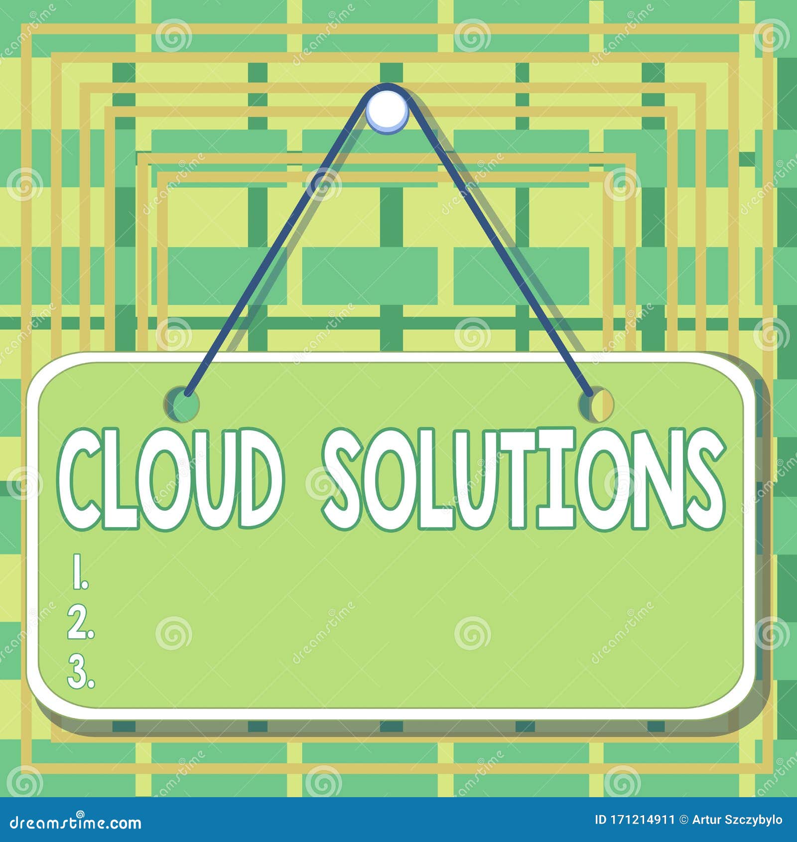 text sign showing cloud solutions. conceptual photo ondemand services or resources accessed via the internet colored memo reminder