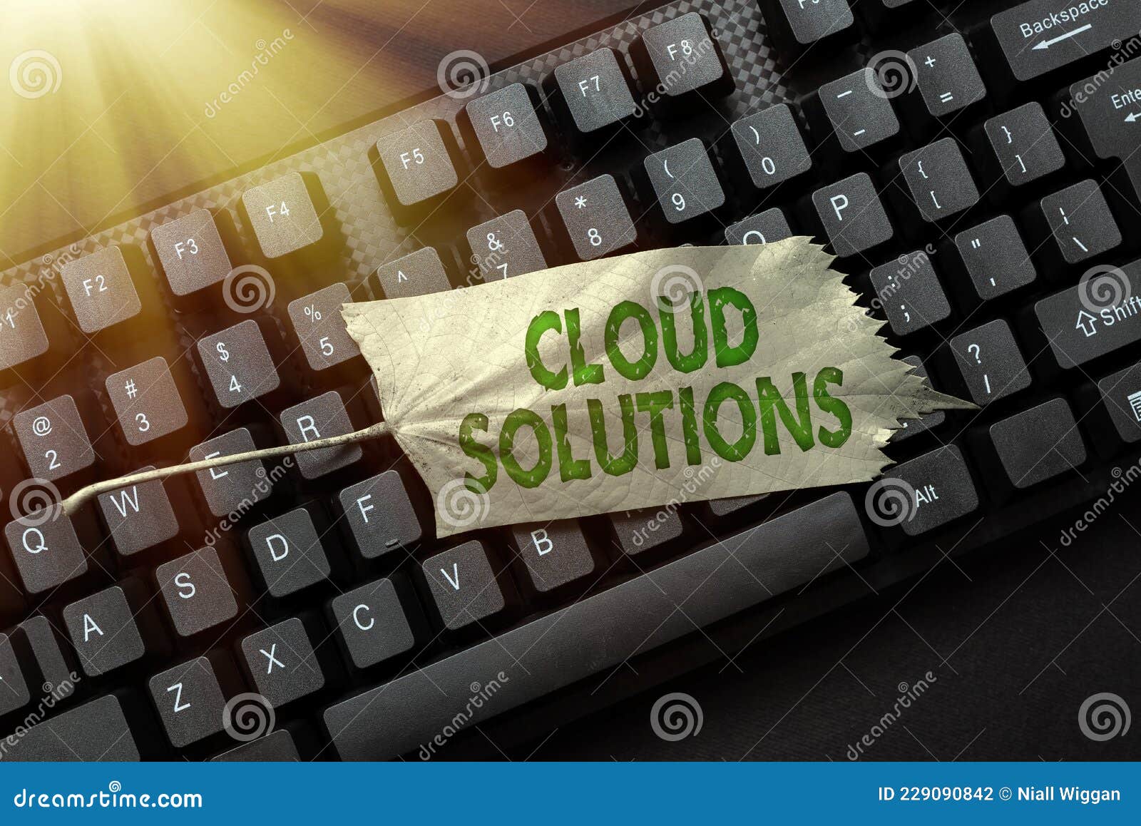 inspiration showing sign cloud solutions. business idea ondemand services or resources accessed via the internet