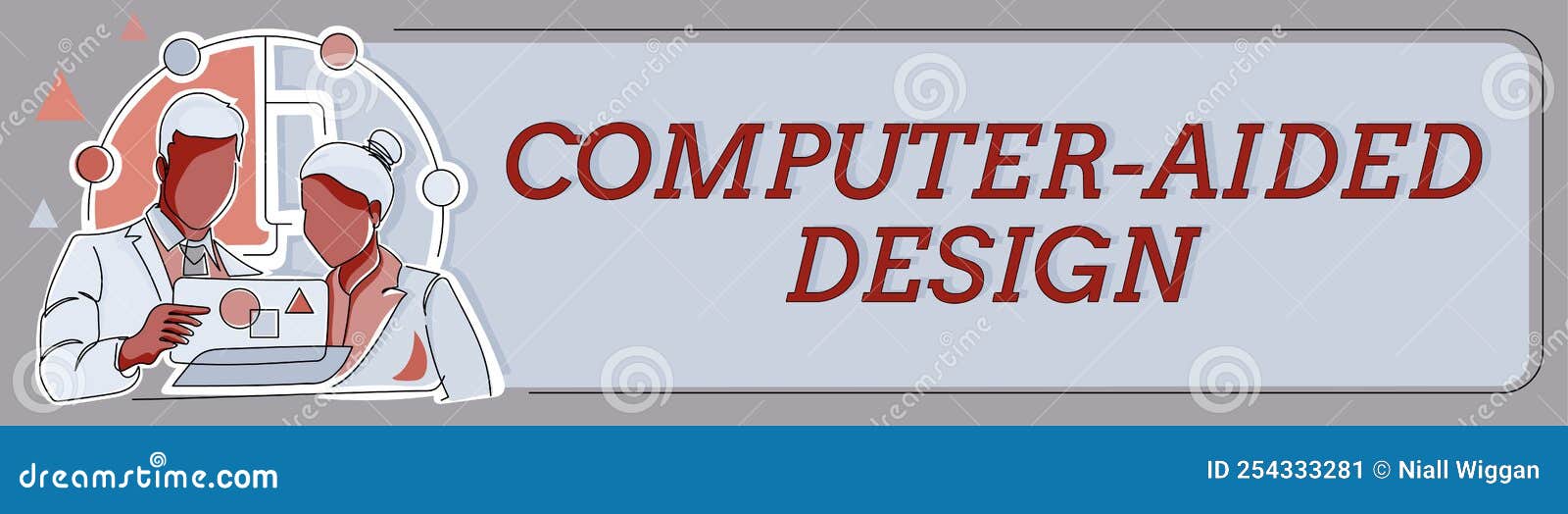 conceptual display computer aided . business overview cad industrial ing by using electronic devices