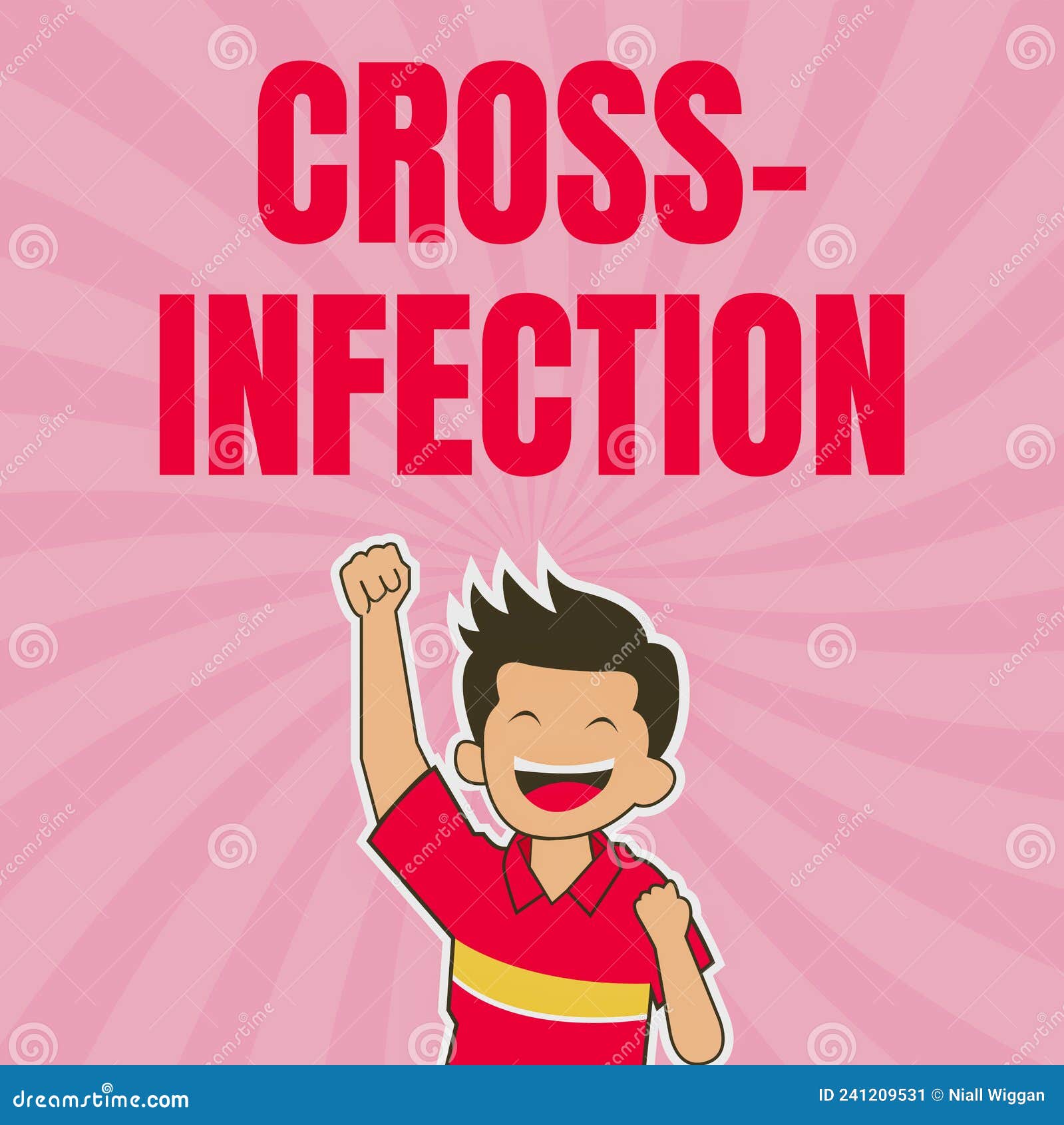 Text Sign Showing Cross Infection. Concept Meaning Diseasecausing  Microorganism Transmitted between Different Species Stock Illustration -  Illustration of isolated, infection: 241209531