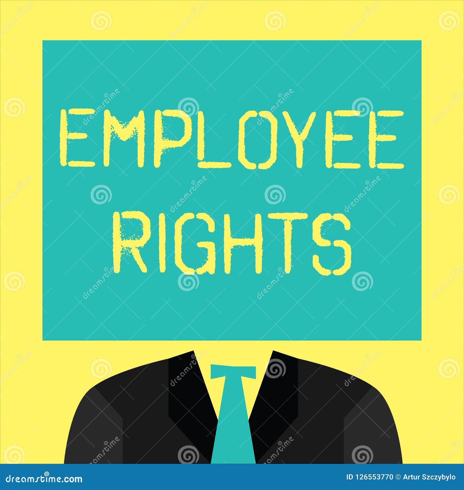 text sign showing employee rights. conceptual photo all employees have basic rights in their own workplace
