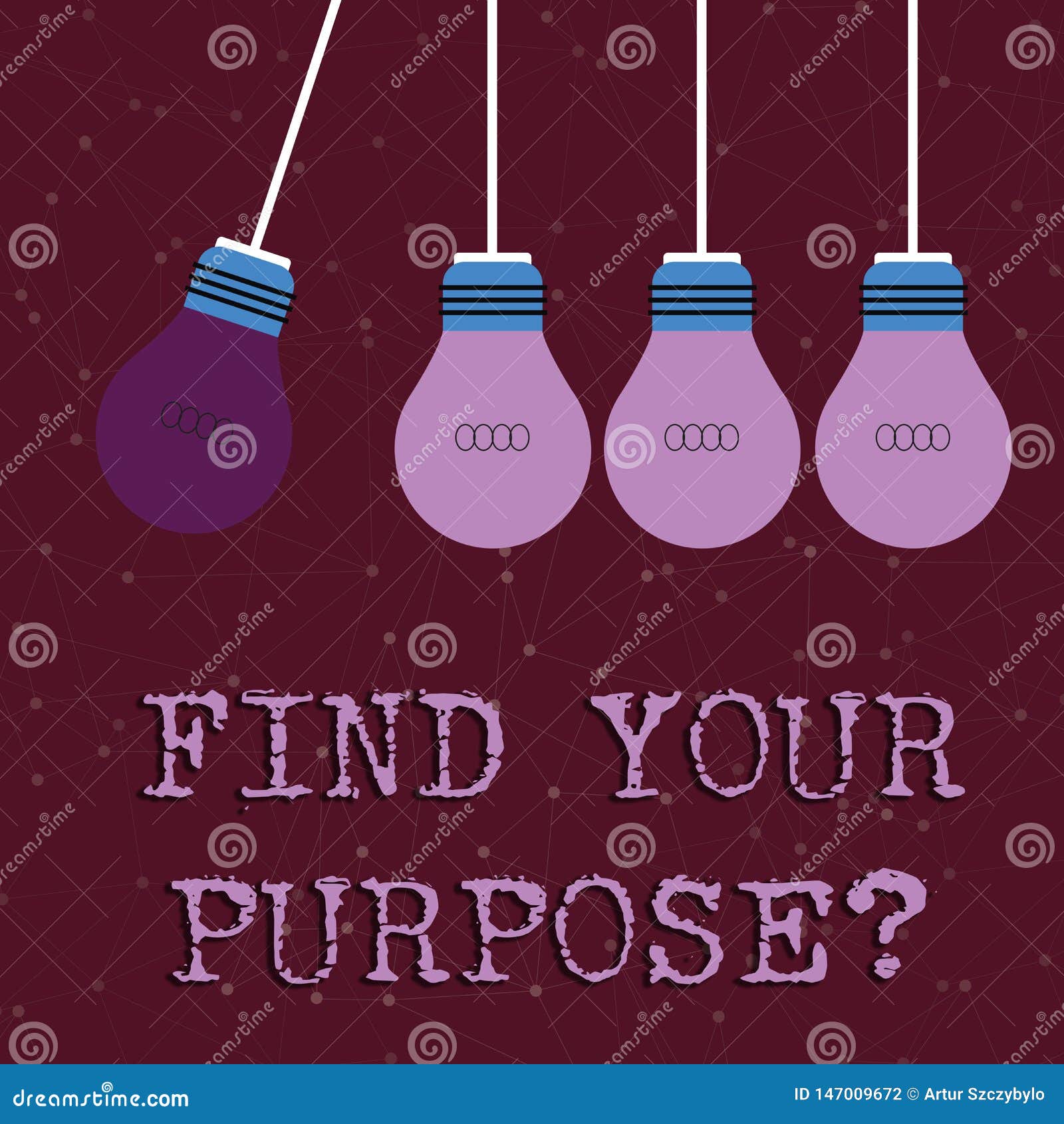 Text Sign Showing Find Your Purpose Question. Conceptual Photo Reason