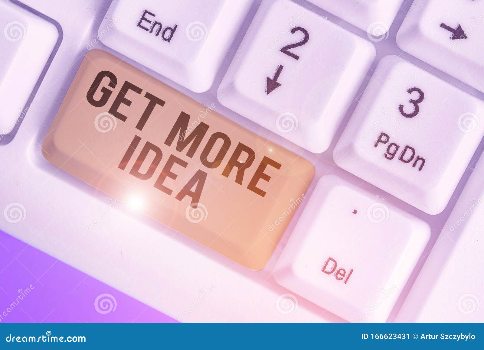 text sign showing get more idea. conceptual photo random input mind map picture mock up surveys visualization.