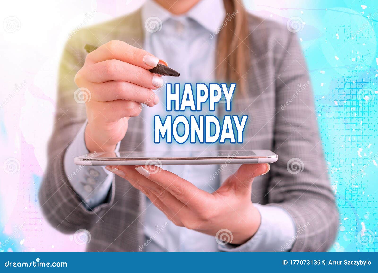 Text Sign Showing Happy Monday. Conceptual Photo Telling that ...