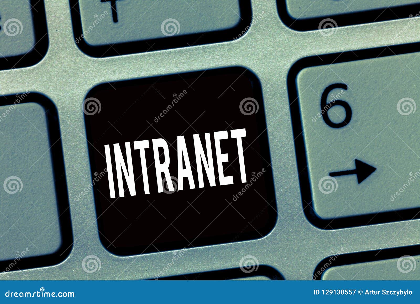 text sign showing intranet. conceptual photo local or restricted communications network especially private one