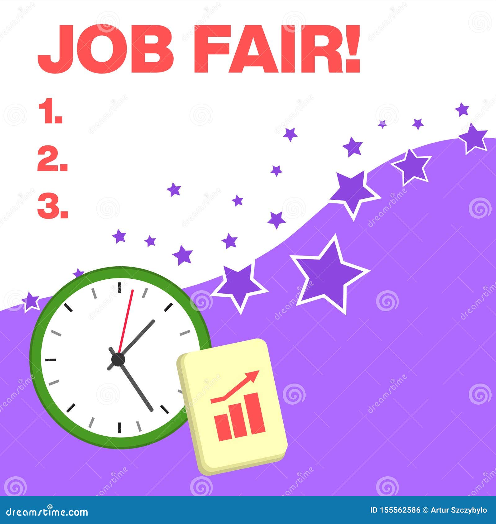 text sign showing job fair. conceptual photo event in which employers recruiters give information to employees layout