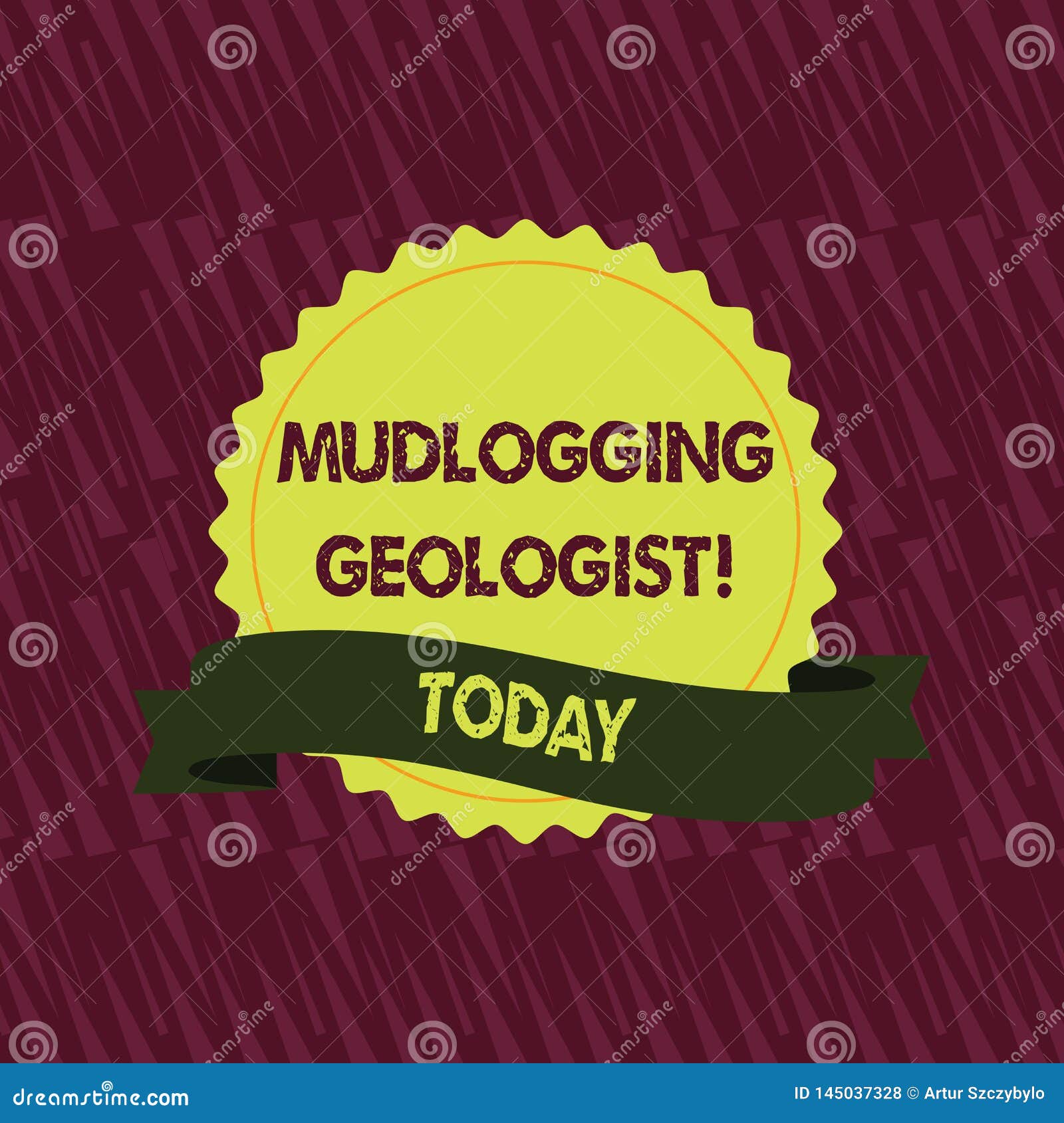 text sign showing mudlogging geologist. conceptual photo gather information and creating a detailed well log blank color