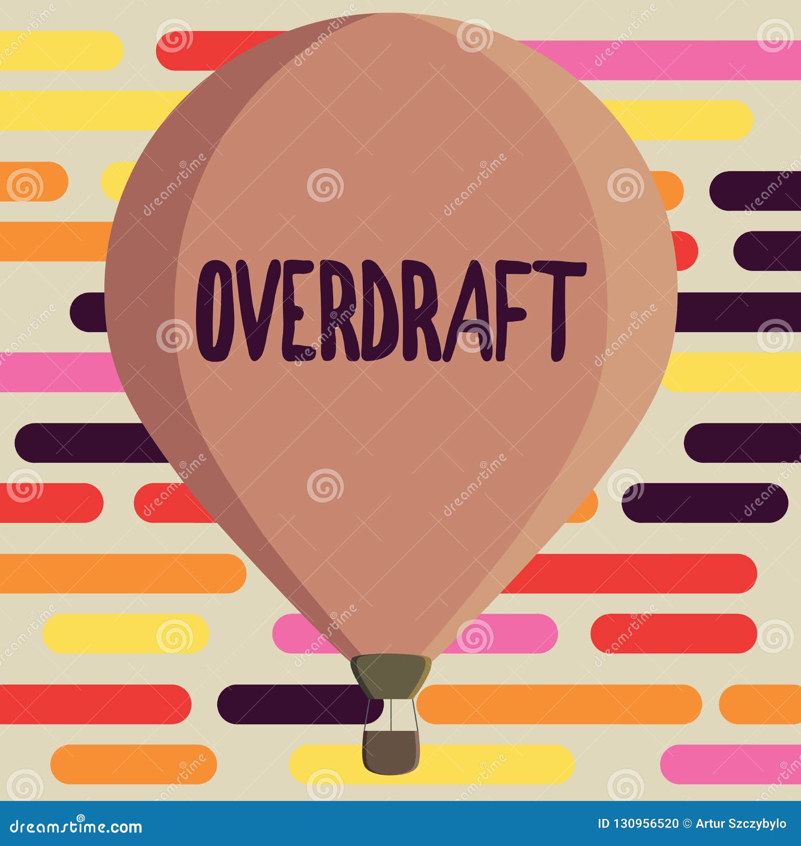 Text Sign Showing Overdraft. Conceptual Photo Deficit In