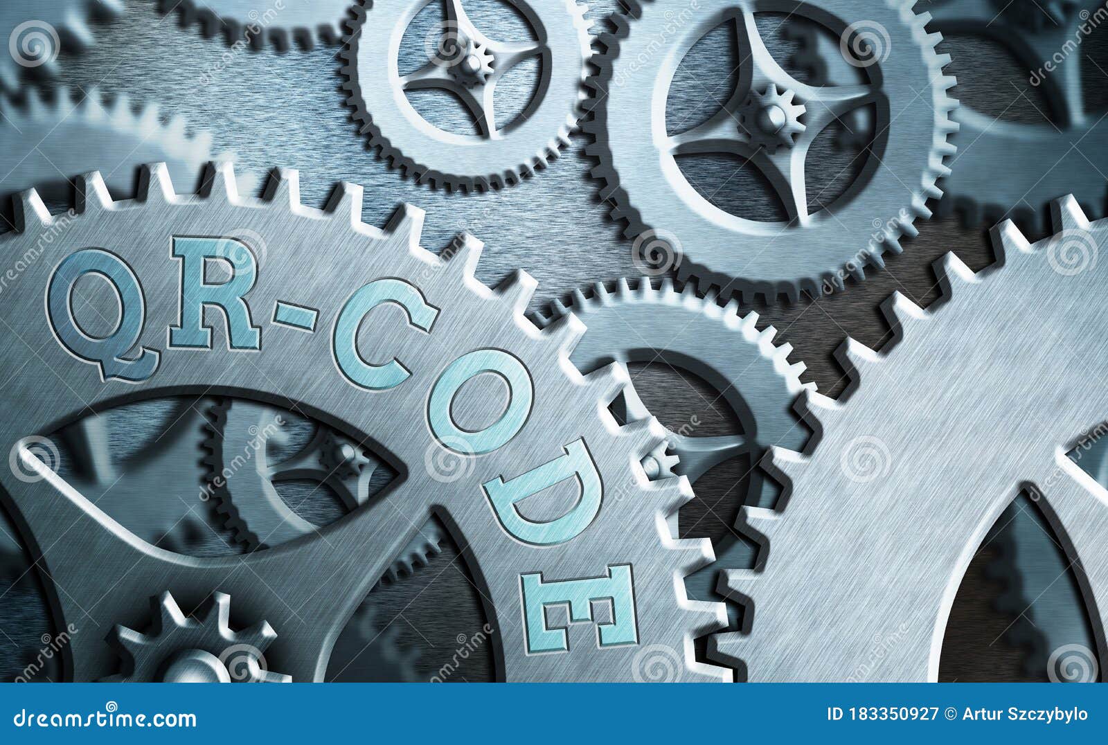 text sign showing qr code. conceptual photo the trademark for a type of matrix barcode a machinereadable code.