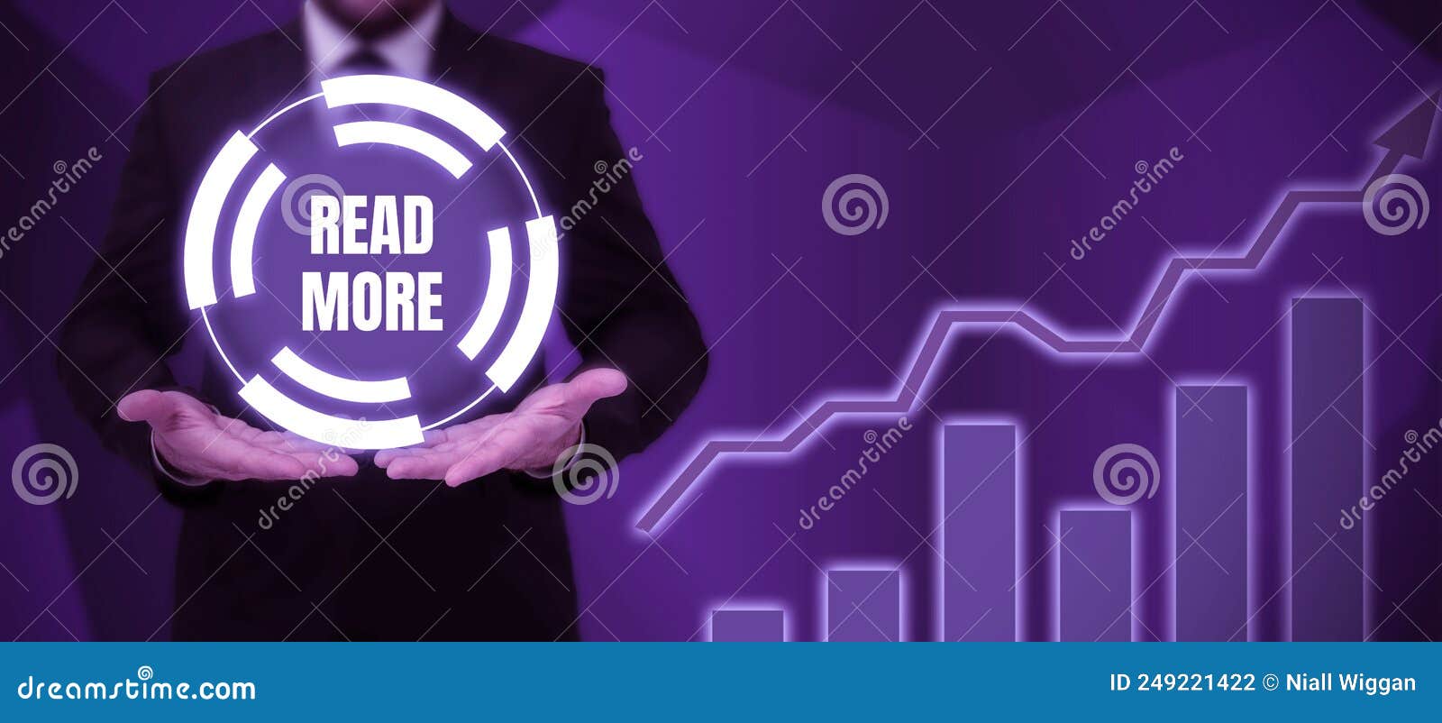 text sign showing read more. concept meaning provide more time or thorough reading for a specific topic or item lady in