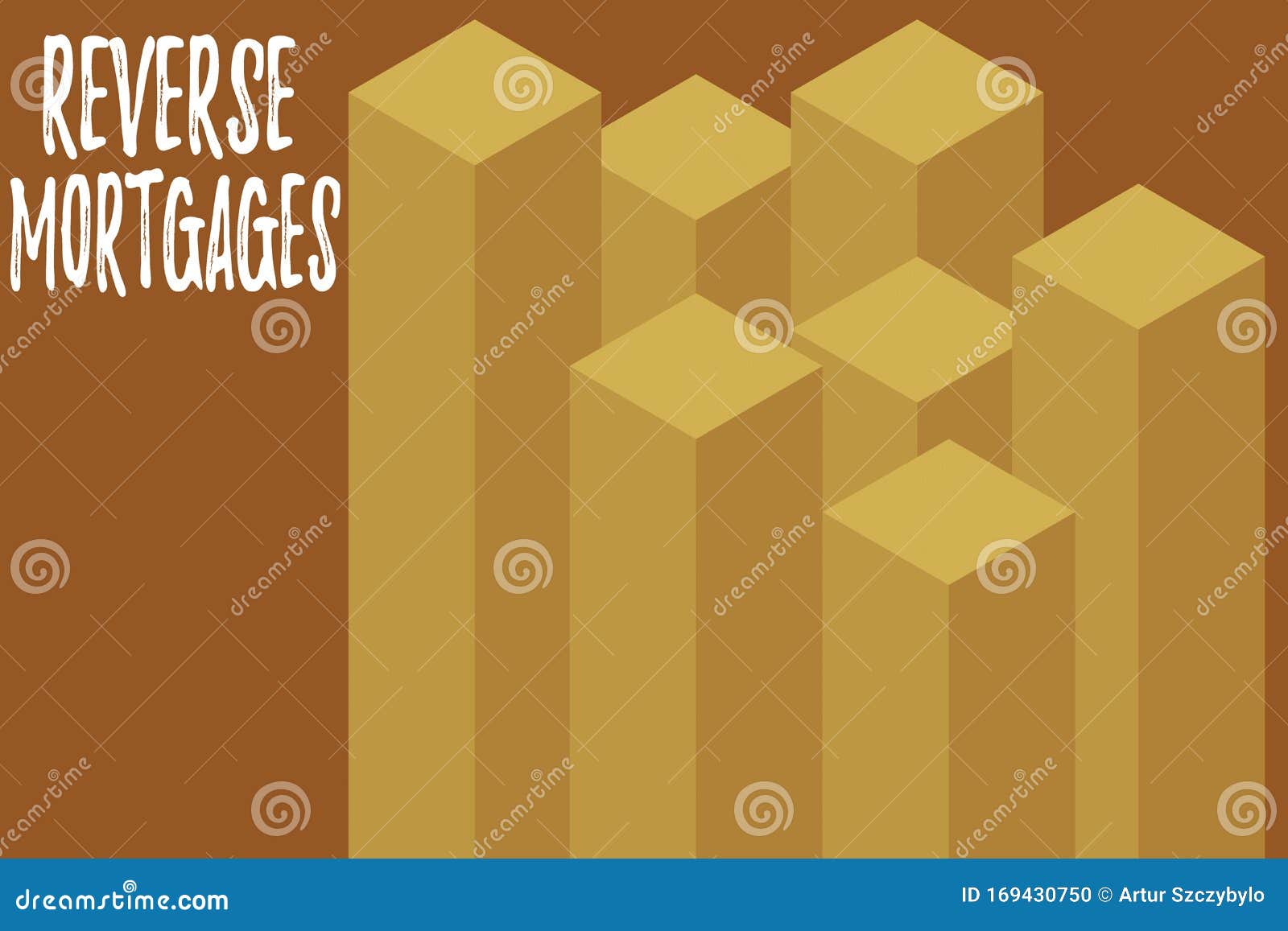 text sign showing reverse mortgages. conceptual photo borrower to access the unencumbered value of the property bar