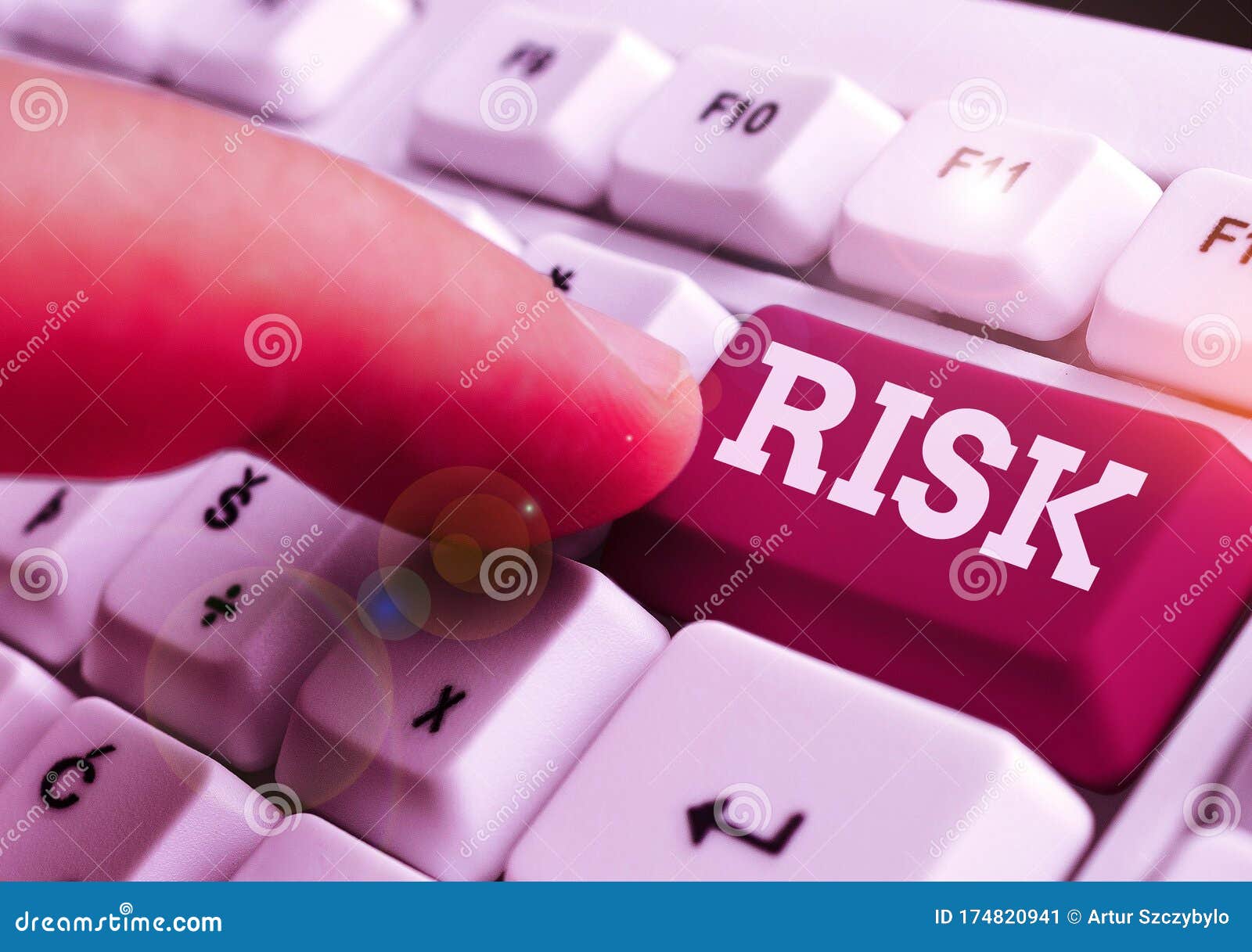 Text Sign Showing Risk. Conceptual Photo Possibility of Losing