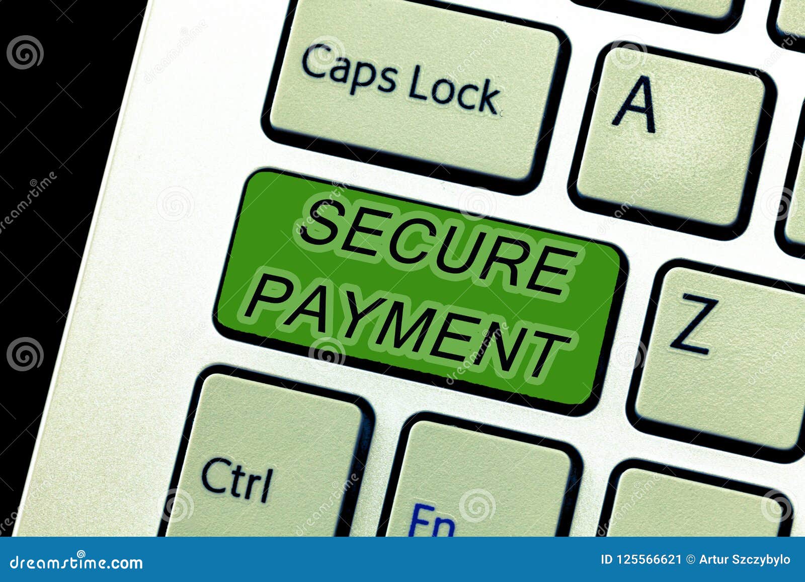 Text Sign Showing Secure Payment. Conceptual Photo Security of Payment ...