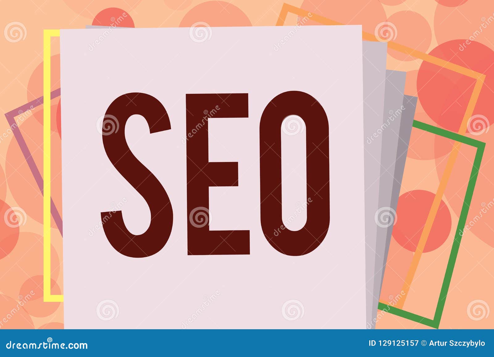 Text Sign Showing Seo. Conceptual Photo Practice Of ...