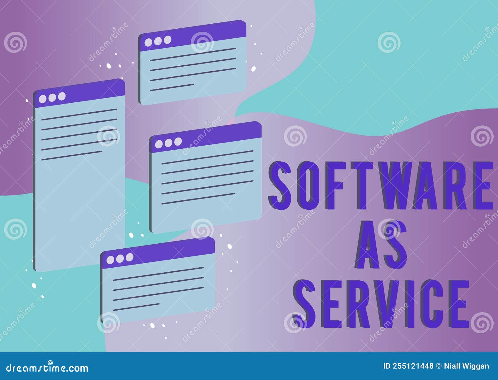 inspiration showing sign software as service. business concept on demand licensed on subscription and centrally hosted