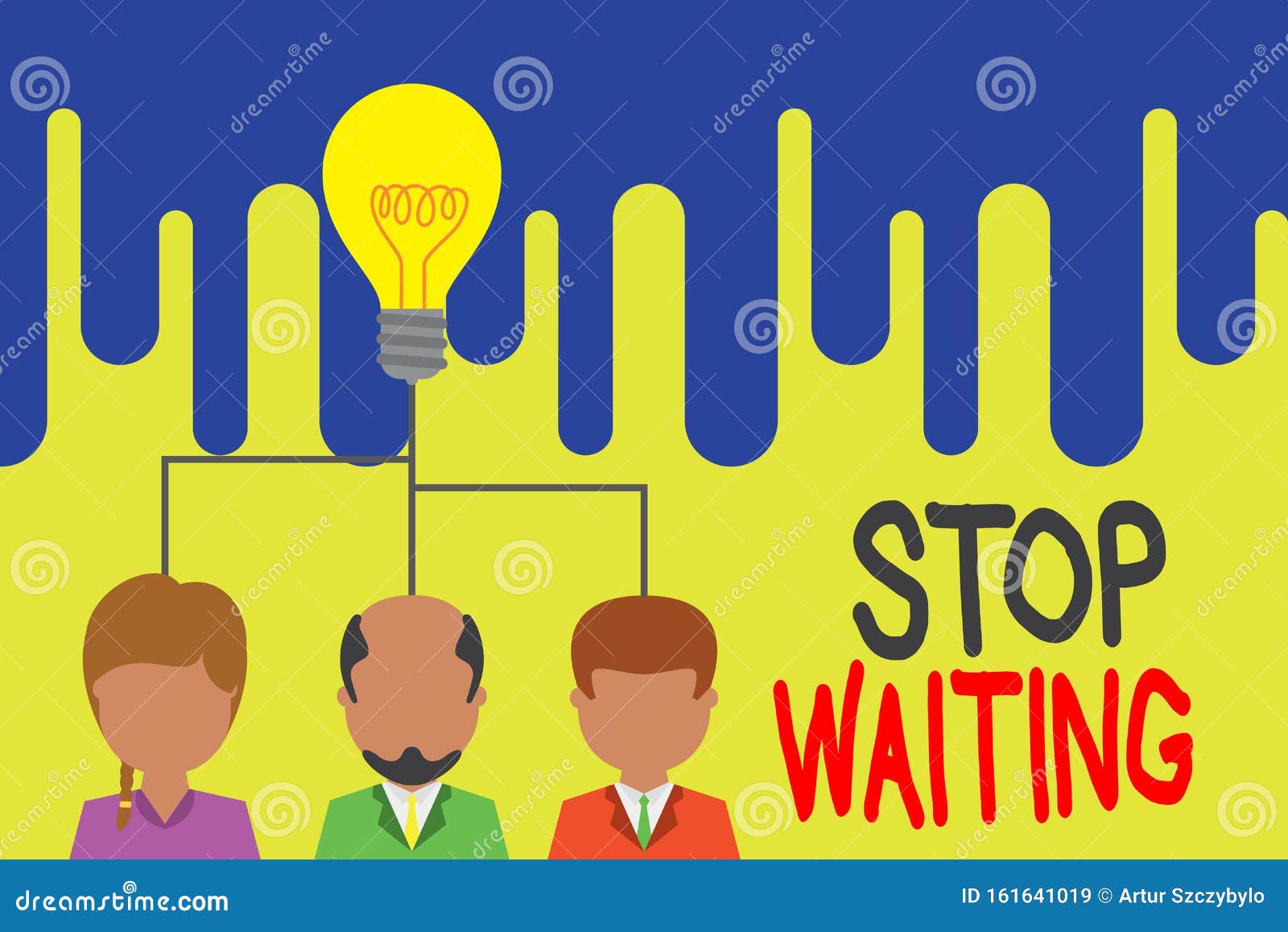Text Sign Showing Stop Waiting Conceptual Photo Do Not Stay In The Same Place Doing Nothing Move Forward Group Three Stock Illustration Illustration Of Diversity Receive Text Sign Showing Stop Waiting Conceptual Photo Do Not Stay In The Same Place Doing Nothing Move Forward Group Three Stock Illustration Illustration Of Diversity Receive