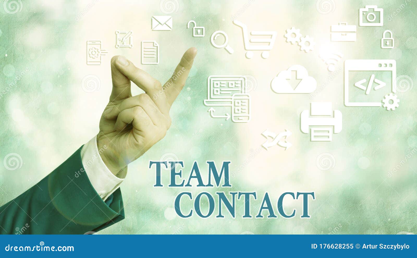 text sign showing team contact. conceptual photo the interaction of the individuals on a team or group