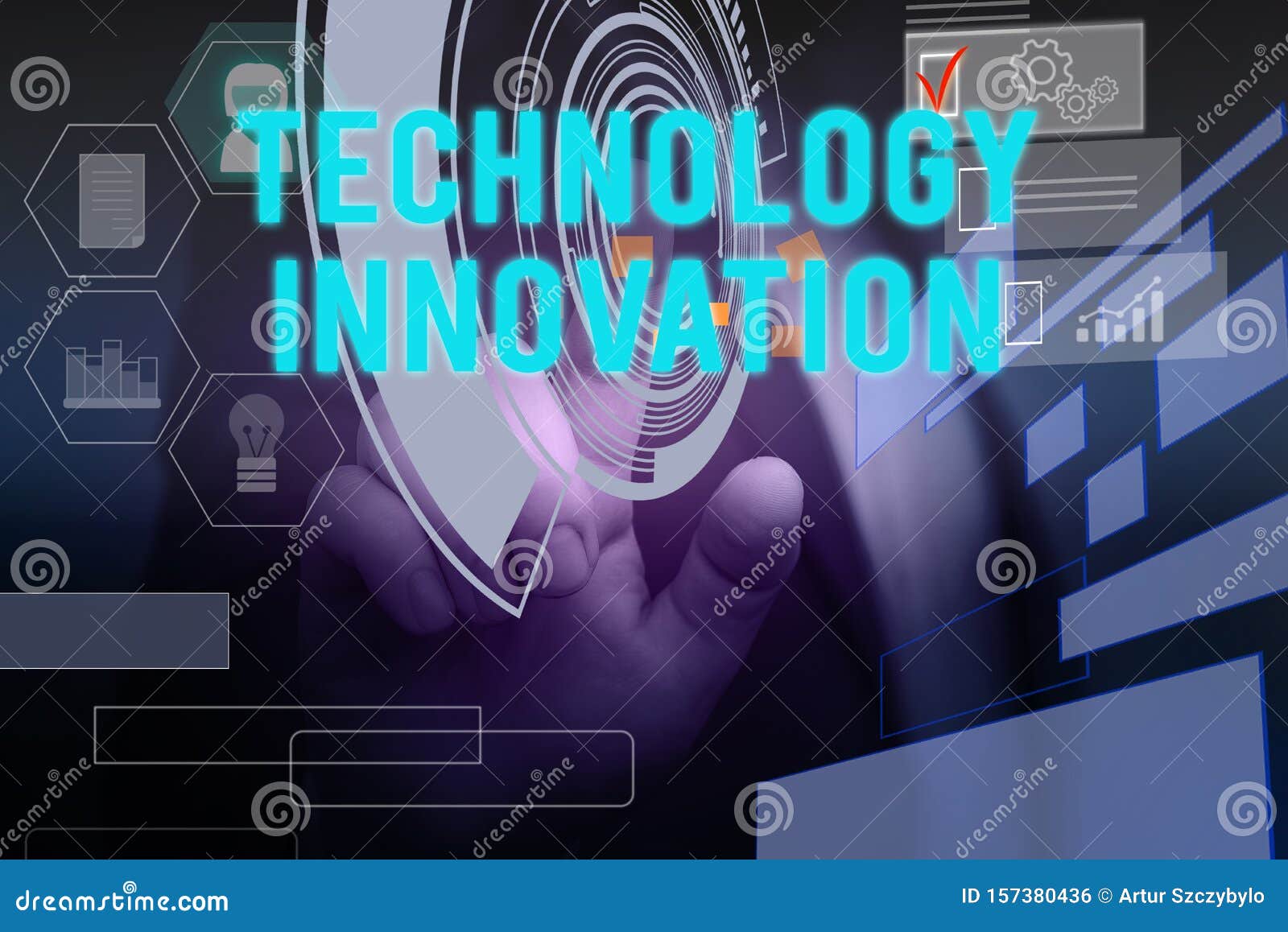 Text Sign Showing Technology Innovation Conceptual Photo Significant