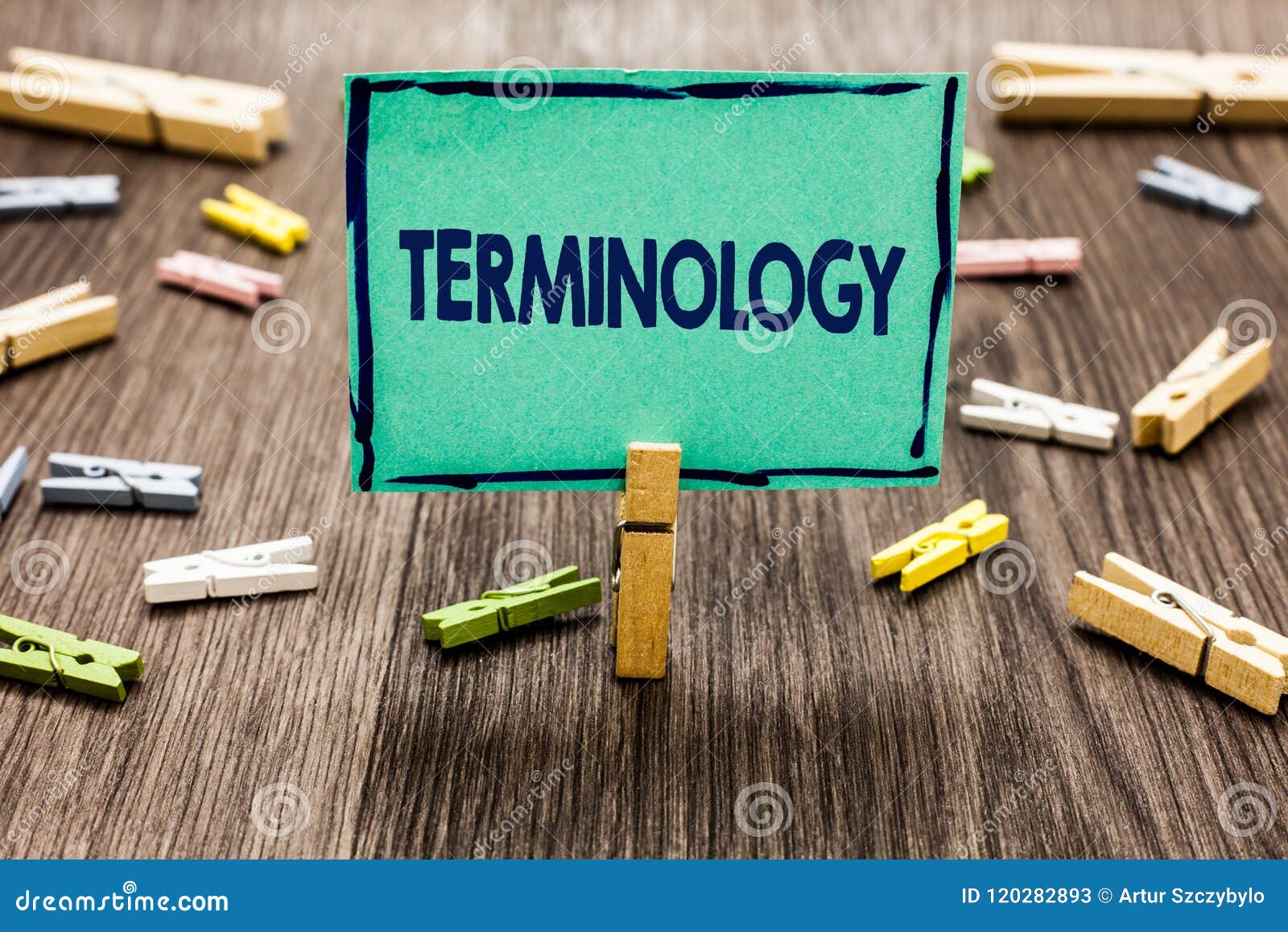 text sign showing terminology. conceptual photo collection of terms used by different profession study industry random clips art w