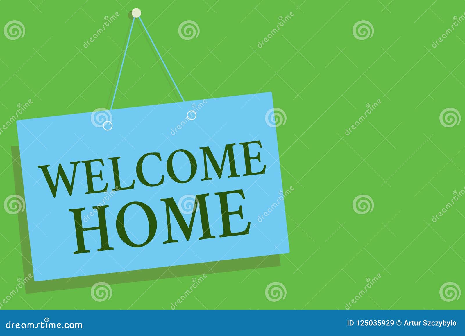 Text Sign Showing Welcome Home Conceptual Photo Expression