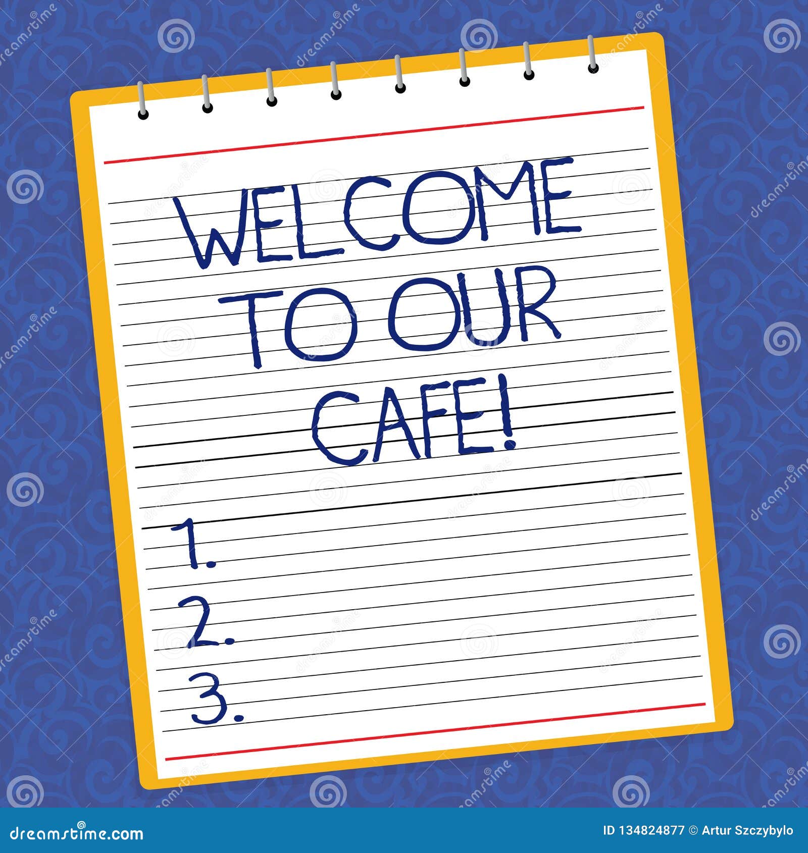 Text Sign Showing Welcome To Our Cafe  Conceptual Photo 