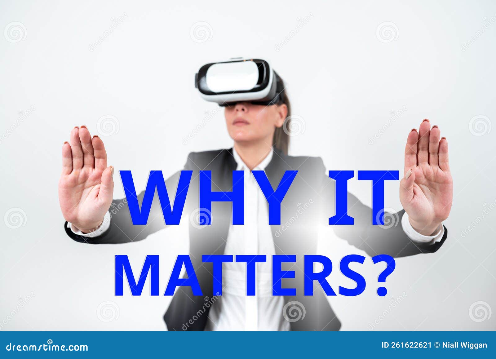 Text Sign Showing Why it Matters. Concept Meaning Important Reasons To
