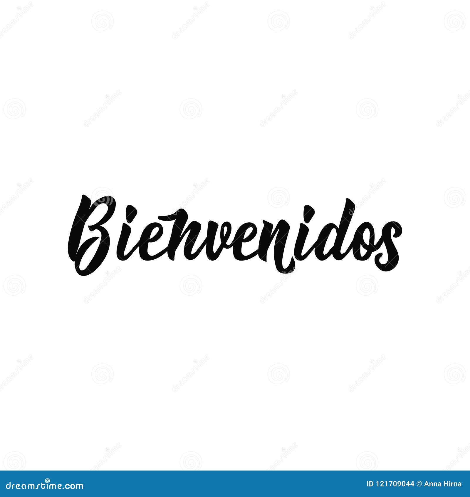 text in Spanish: Happy Wednesday. Lettering. calligraphy vector  illustration. Feliz Miercoles Stock Vector