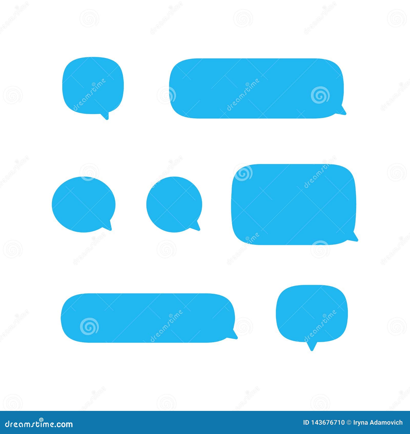 text speech bubble, message mobile phone  icon set collection, sms falat   on white background