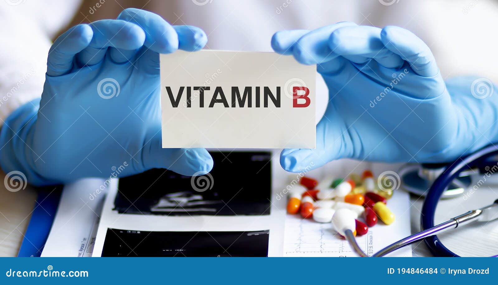 b- vitamin card)