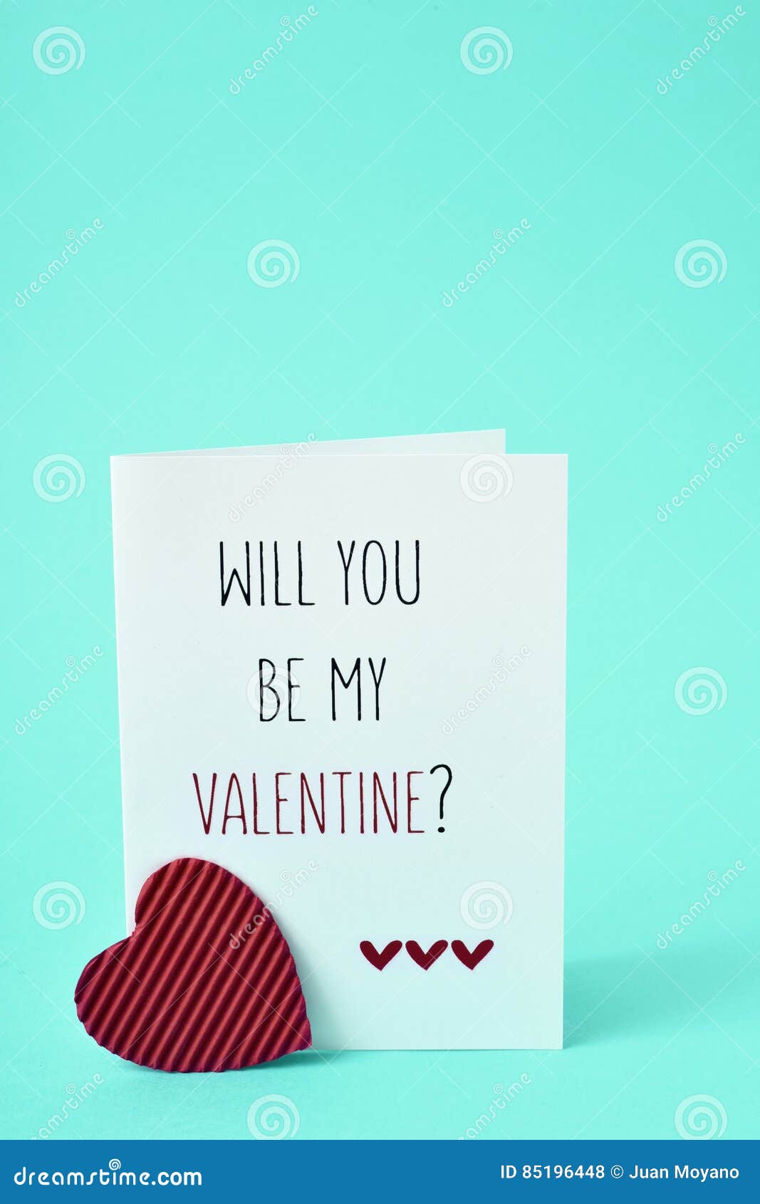 Text Will You Be My Valentine In A Postcard Stock Photo - Image of ...