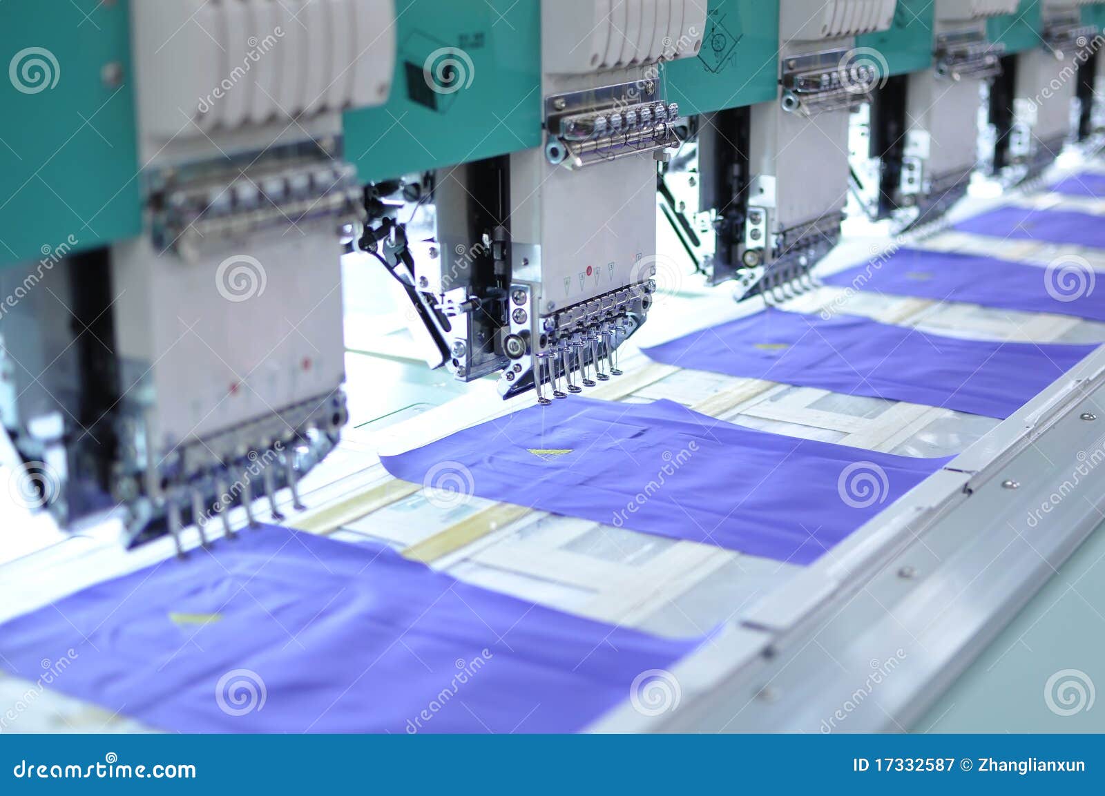 Textile equipment stock image. Image of knitting, machines 17332587