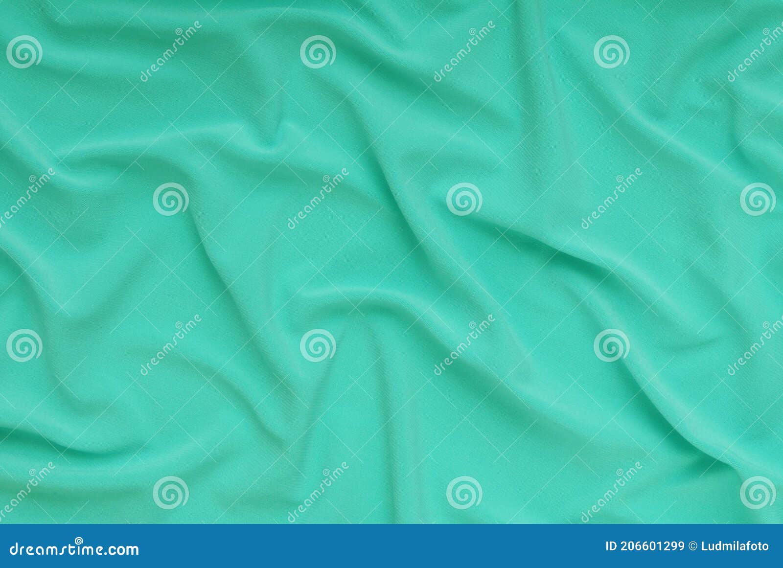 Textile Light Green Background, Cloth As Creative Backdrop Stock Image
