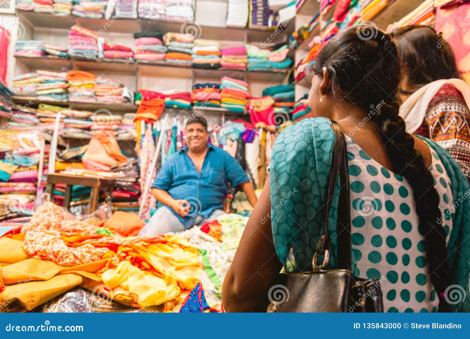 Textile Retail Store in India Editorial Image - Image of delhi, colors