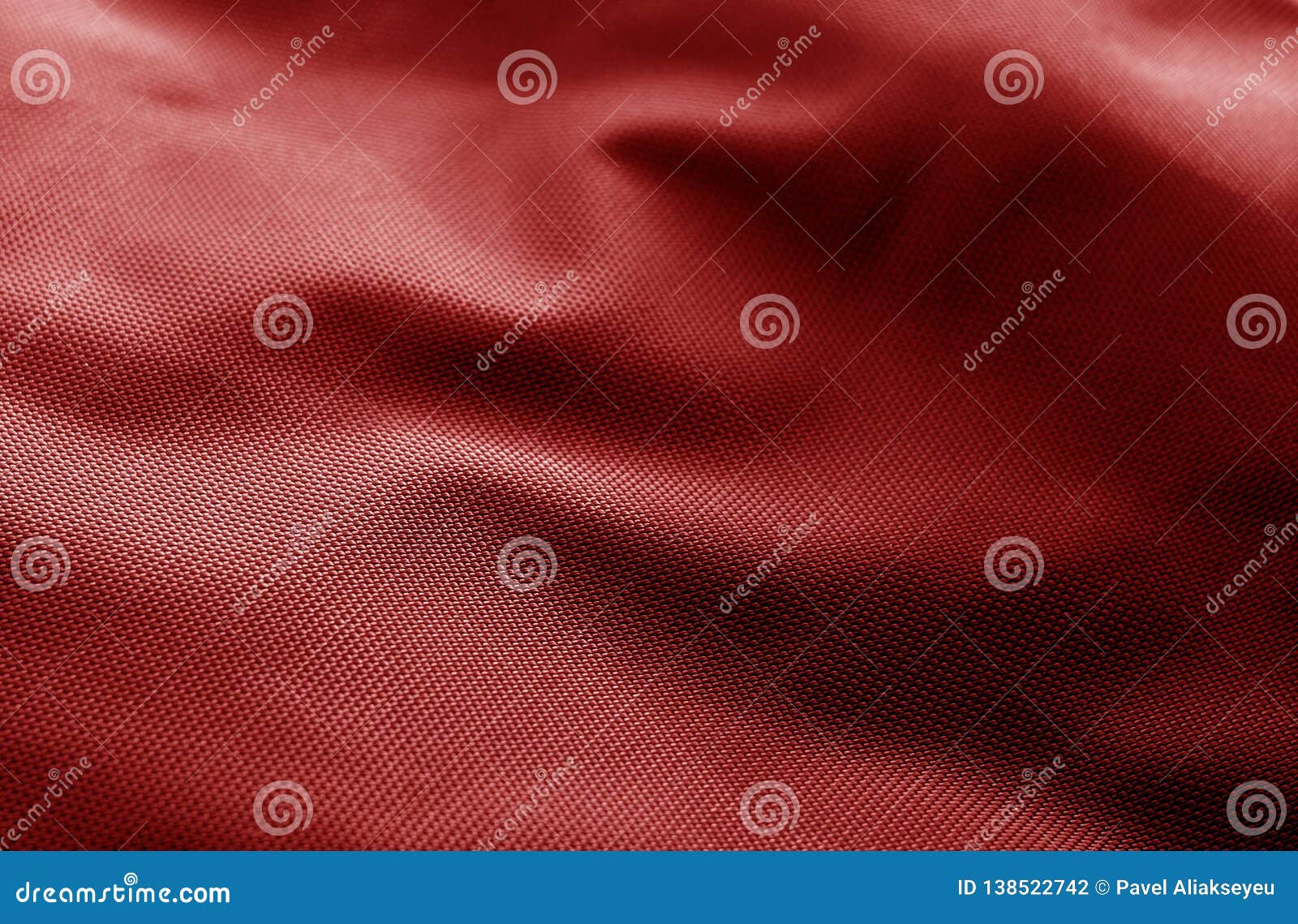 Textile Texture with Blur Effect in Red Color Stock Photo - Image of ...