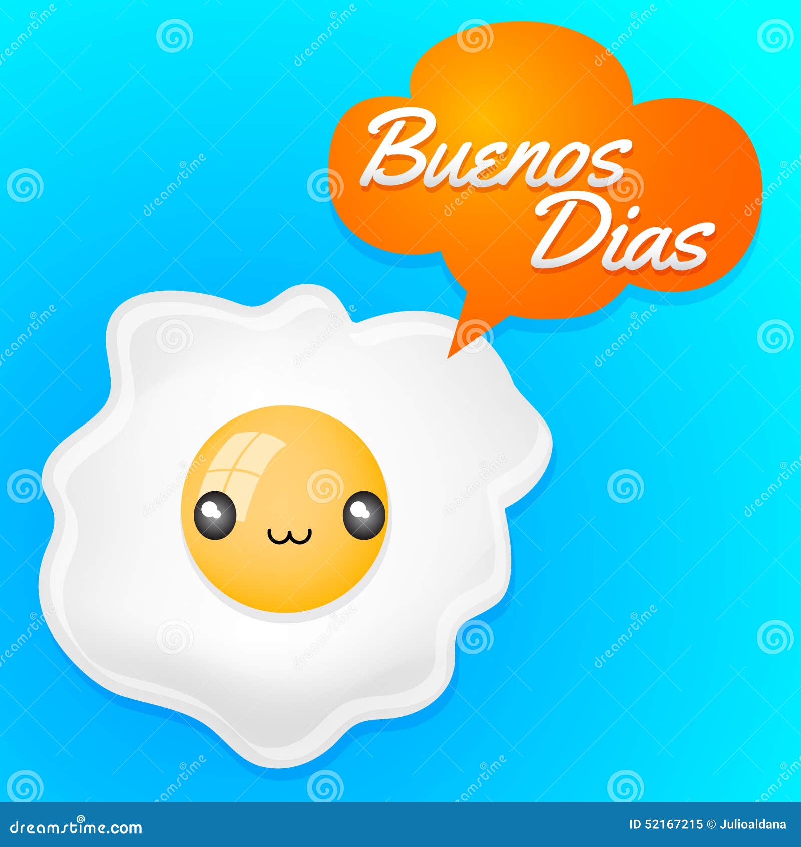 Texto Do Espanhol Do Bom Dia De Buenos Dias- Ilustração do Vetor -  Ilustração de fofofo, emblema: 52167215