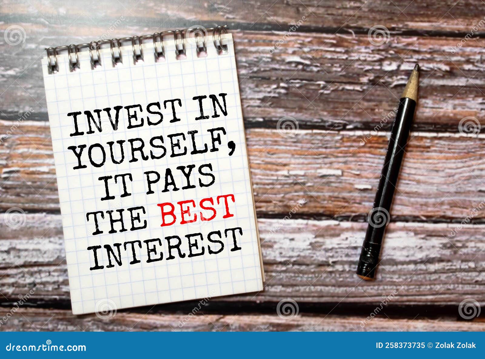 Texto Investe Em Si Mesmo Paga O Melhor Interesse Escrito No Bloco De best-savings-bank-accounts-2025-harper-lewis